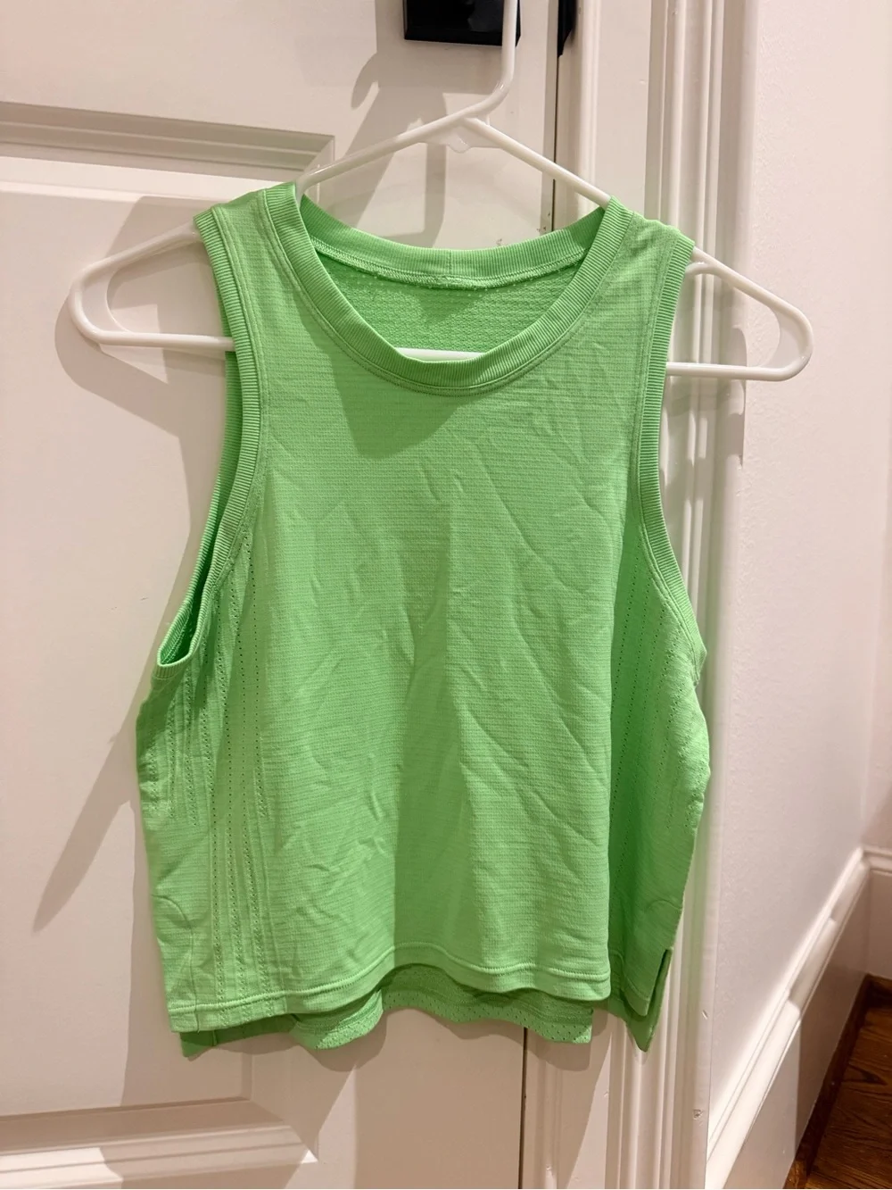 lululemon athletica Neon Green Sleeveless Tank